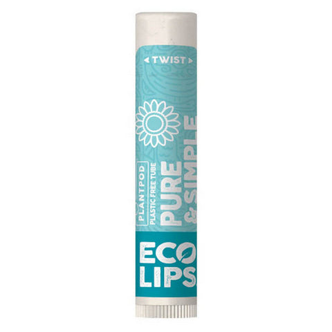 Coconut Pure And Simple Lip Balm 0.15 Oz by Eco Lips