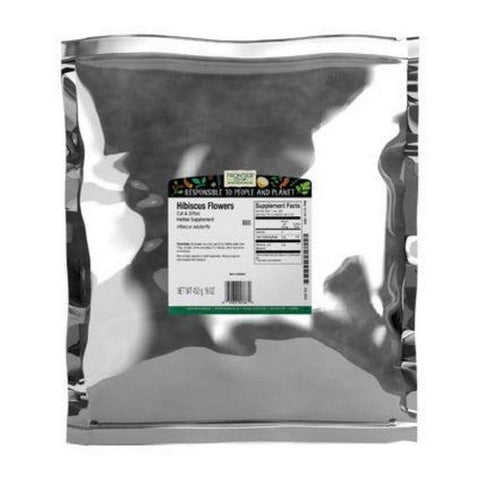 Frontier Coop, Hibiscus Flowers Cut & Sifted, 1 Lb Frontier Coop