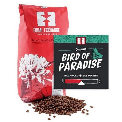 Equal Exchange, Organic Coffee Bird Of Paradise Whole Bean Coffee, 5 Lb Equal Exchange