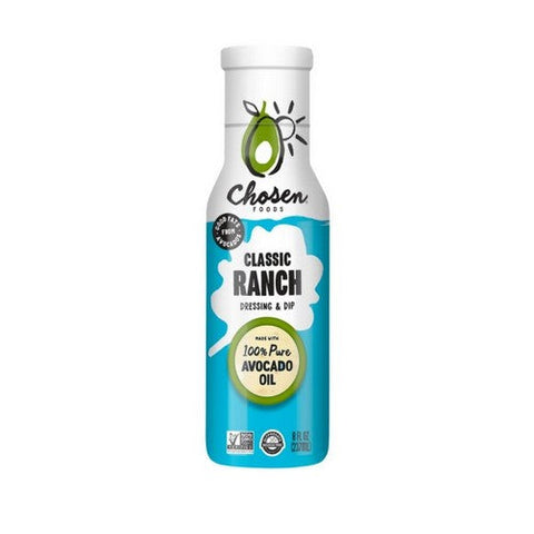 Chosen Foods, Dressing And Marinade Gluten Free Ranch, 8 Oz Chosen Foods