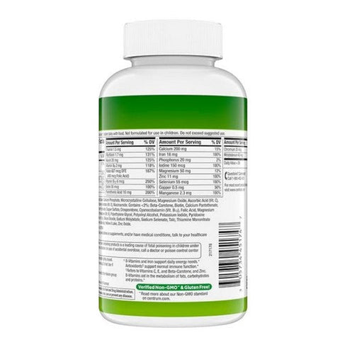 Centrum, Adults Multivitamin Multimineral, 200 Tablets Centrum