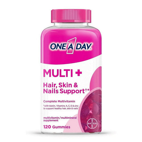 One A Day, Multi Plus Hair Skin And Nails Support, 120 Each One A Day