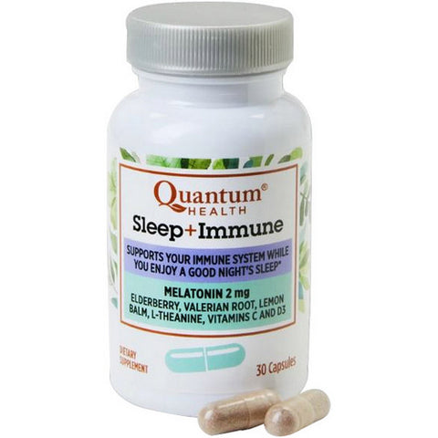 Quantum Health, Sleep + Immune, 2 Mg, 30 Caps Quantum Health