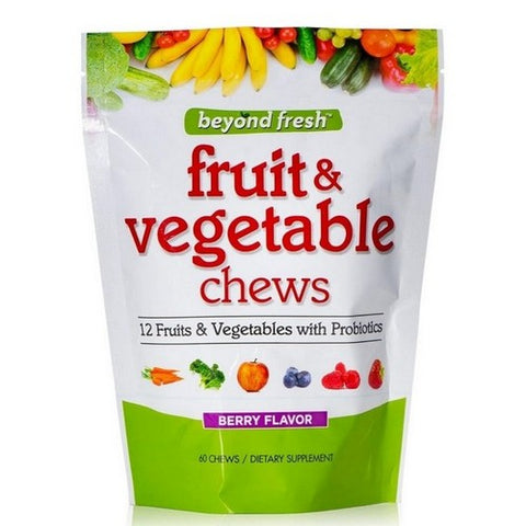 Beyond Fresh, Fruit & Vegetable Chews Berry Flavor, 60 Chews Beyond Fresh
