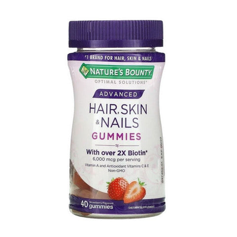Nature's Bounty, Advanced Skin And Nails Vitamins With Biotin, 40 Count Nature's Bounty