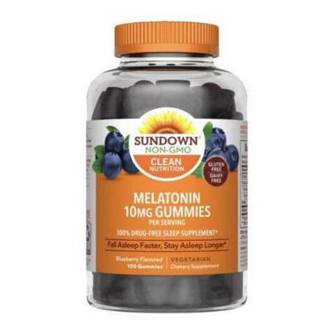 Sundown Naturals, Melatonin, 10 Mg, 100 Count Sundown Naturals
