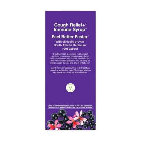 Sambucus, Sambucus Cough Relief + Immune Elderberry Syrup, 4 Oz Sambucus