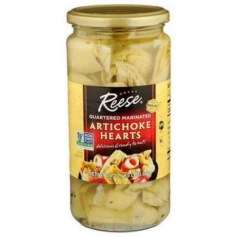 Reese, Marinated Artichoke Hearts, 24 Oz(Case Of 12) Reese