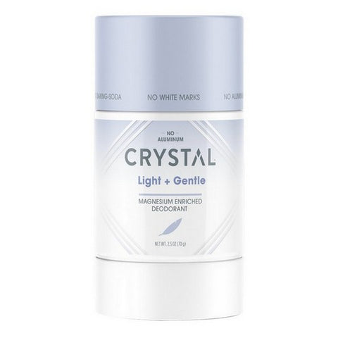 Magnesium Enriched Deodorant Stick Light And Gentle 2.5 Oz by Crystal