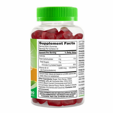 21st Century, Vita Joy Vitamin B 12, 90 Gummies 21st Century