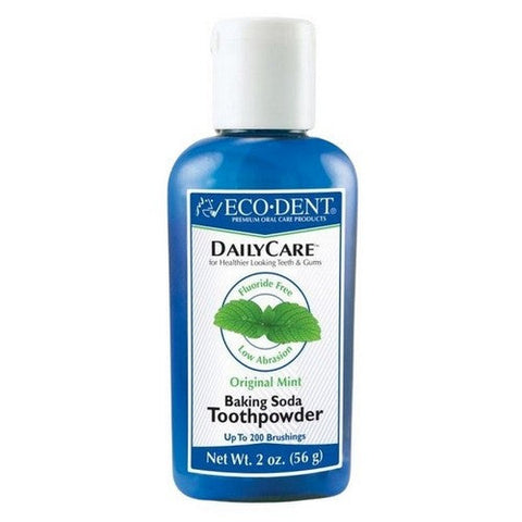 Eco-Dent, Eco Dent Original Mint Baking Soda Toothpowder, 2 Oz Eco-Dent