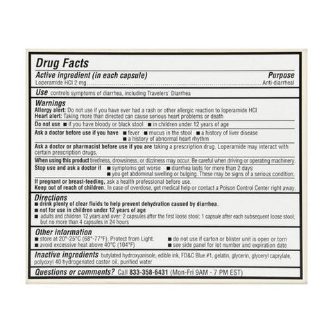 Foster And Thrive, Anti-Diarrheal Loperamide Hcl, 2 Mg, 24 Softgels