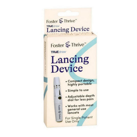 Foster And Thrive, Truedraw Lancing Device, 1 Count Foster And Thrive