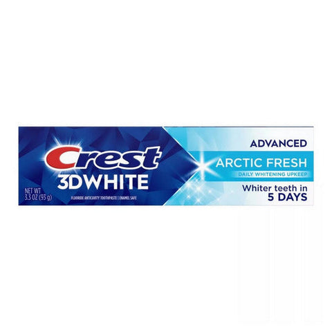 Crest, 3D White Advanced Teeth Whitening Arctic Fresh Toothpaste, 3.3 Oz Crest