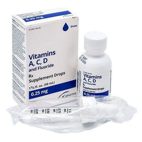 Vitamins A/C/D And Fluoride 50 mL by Taro