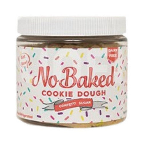 Nobaked Cookie Dough, Edible Confetti Sugar Cookie, 16 Oz (Case Of 6) Nobaked Cookie Dough