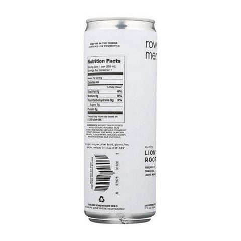 Rowdy Mermaid, Organic Lions Root, 12 Oz (Case Of 12)
