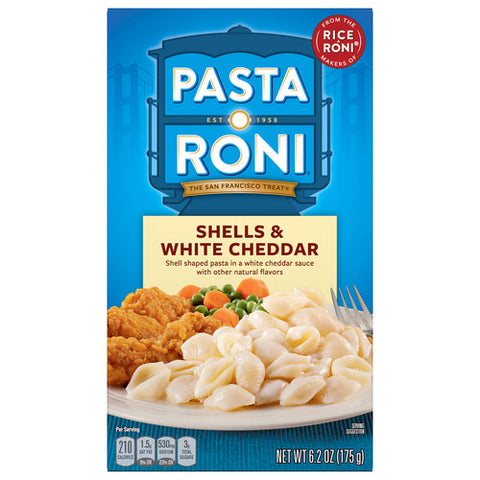 Shells And White Cheddar Box 6.2 Oz (Case Of 12) by Pasta Roni