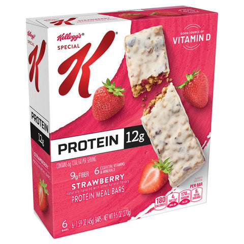 Strawberry Protein Meal Bars 9.5 Oz (Case Of 6) by Kellogg's