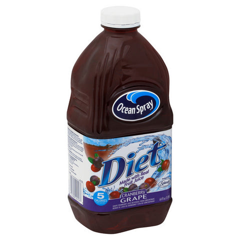 Diet Cran Grape Juice Drink 64 Oz (Case Of 8) by Ocean Spray