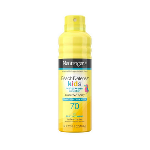 Beach Defense Kids Sunscreen Spray 6.5 Oz (Case Of 3) by Neutrogena
