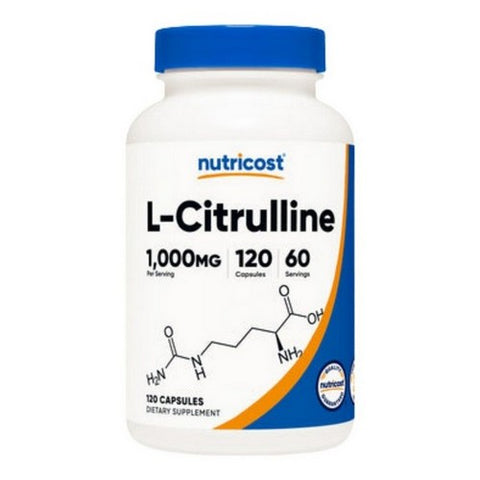 Nutricost, L-Citrulline Capsules, 1000 Mg, 120 Count Nutricost
