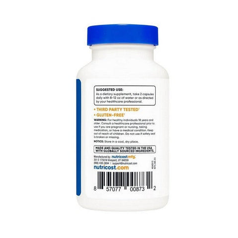 Nutricost, Valerian Root Capsules, 4000 Mg, 120 Count Nutricost