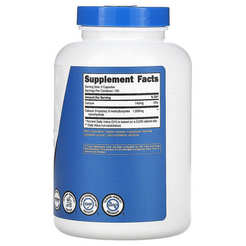 Nutricost, HMB Capsules, 500 Mg, 240 Count Nutricost