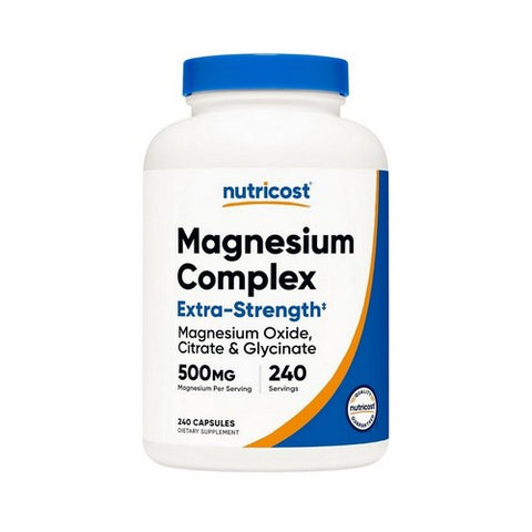 Nutricost, Magnesium Complex, 500 Mg, 240 Caps Nutricost