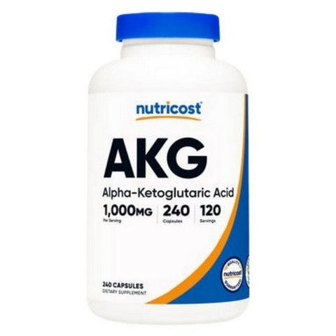 Nutricost, AKG Capsules, 1000 Mg, 240 Count Nutricost