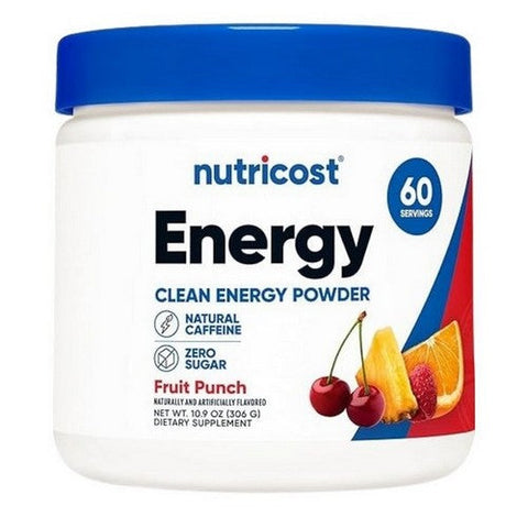 Nutricost, Energy Complex Powder Fruit Punch, 60 Servings Nutricost