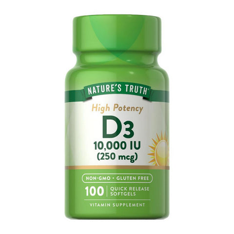 Vitamin D3 100 Caps by Nature's Truth