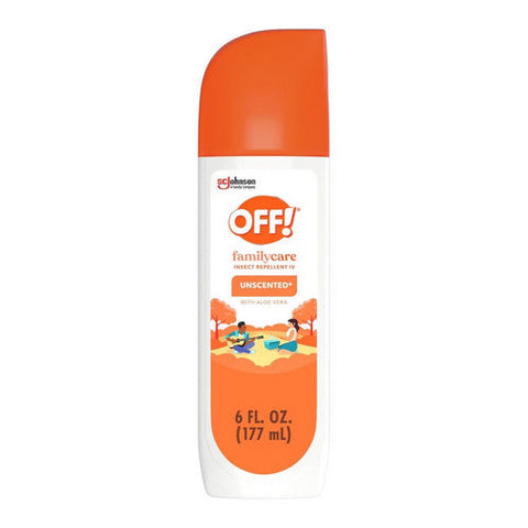Off!, Familycare Mosquito Repellent Bug Spray Smooth And Dry Unscented, 6 Oz Off!