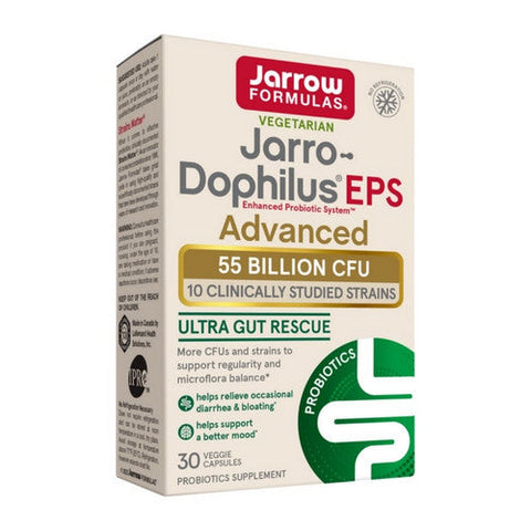 Jarrow Formulas, Jarro-Dophilus EPS Advanced, 55 Billion, 30 Veg Capsules Jarrow Formulas