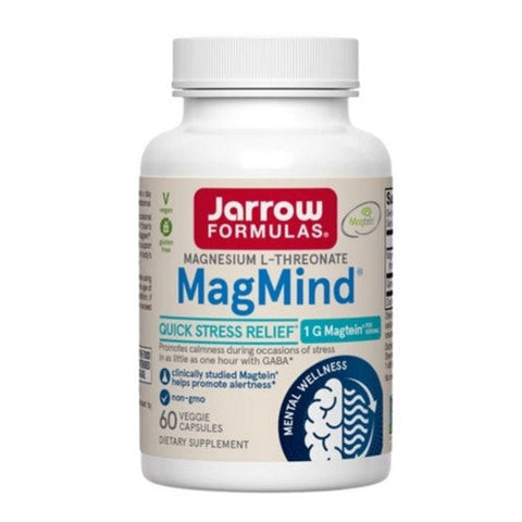 Jarrow Formulas, MagMind Quick Stress Relief, 60 Caps Jarrow Formulas