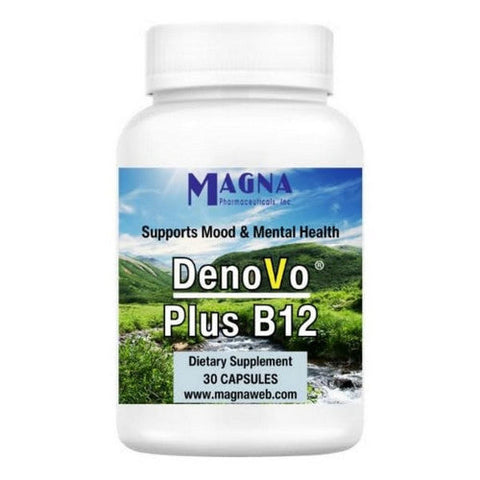 Denovo, Plus Vitamin B12, 30 Capsules Denovo