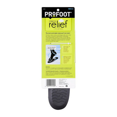 Profoot, Stress Relief Insole Men 8 To 13, 1 Pair