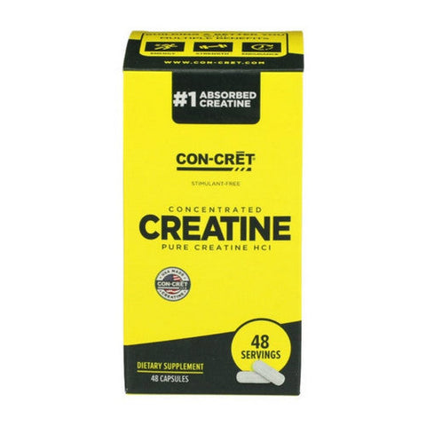 Con-Cret, Bioavailable Creatine HCI, 48 Caps
