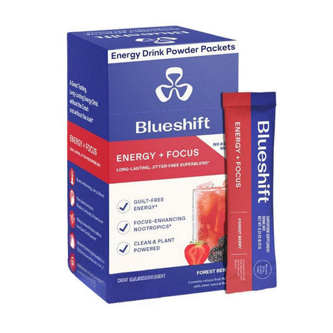 Blueshift Nutrition, Drink Mix Energy Focus Berry, 2.87 Oz