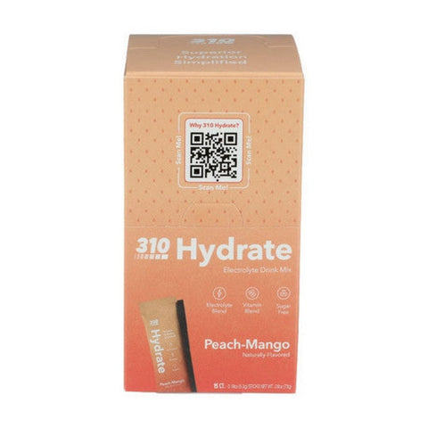 310 Nutrition, Hydrate Peach, 2.6 Oz