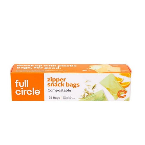 Full Circle Home, Compostable Snack Bags, 25 Count Full Circle Home