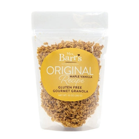 Orignial Maple Vanilla Granola 10 Oz by Mrs. Barrs Natural Foods