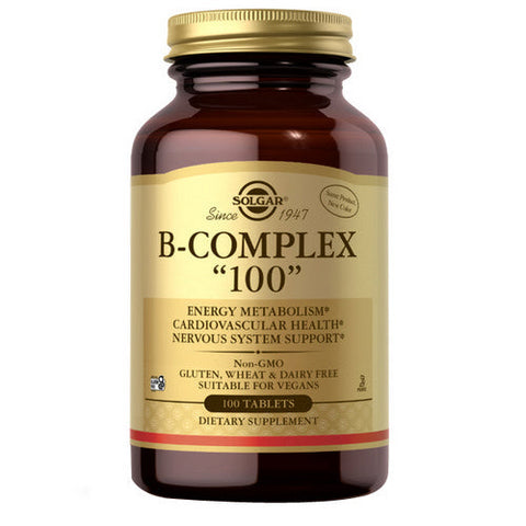 Solgar, B-Complex, 100 Tabs Solgar