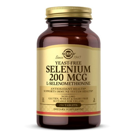 Solgar, Selenium Yeast-Free, 200 Mcg, 250 Tabs Solgar