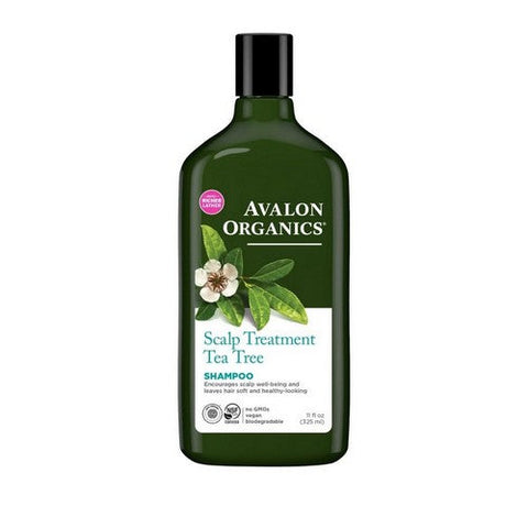 Avalon Organics, Shampoo Tea Tree Scalp Treatment, 11 fl oz Avalon Organics