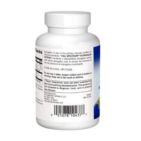 Planetary Herbals, Full Spectrum Astragalus Extract, 120 Tabs Planetary Herbals