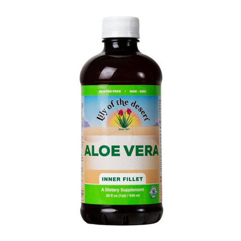Lily Of The Desert, Aloe Vera Juice Inner Fillet, 32 Oz Lily Of The Desert