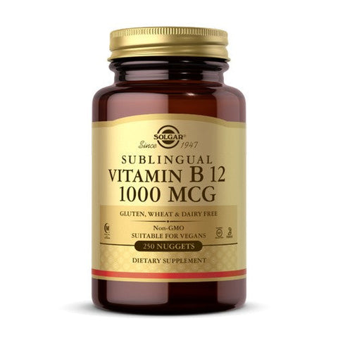 Solgar, Vitamin B12, 1000mcg, 250 Nuggets Solgar