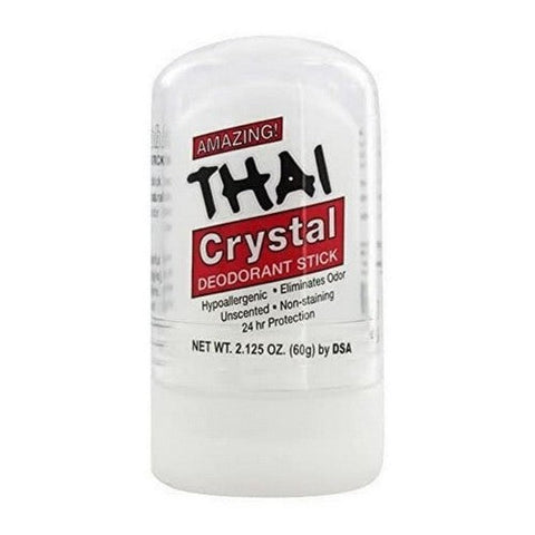 Thai Deodorant Stone, Crystal Deodorant Stick, 2.125 Oz Thai Deodorant Stone