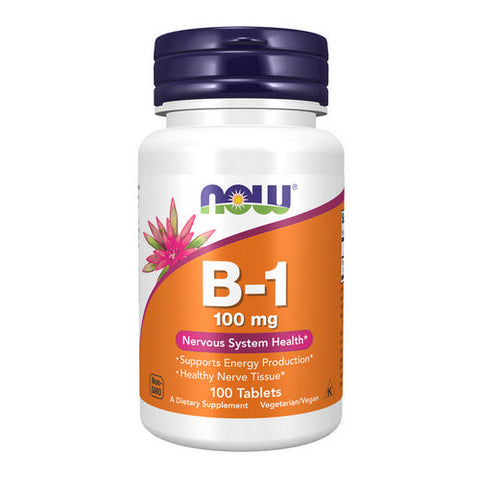 Now Foods, Vitamin B-1, 100 mg, 100 Tabs Now Foods